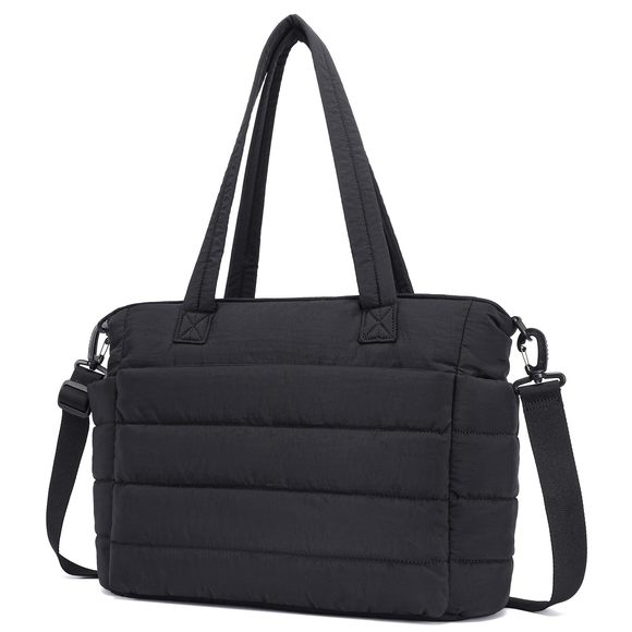 Puffy Tote Bag Quilted Work Bag Nurse Bags Handbags -_- - Picture 1 of 9